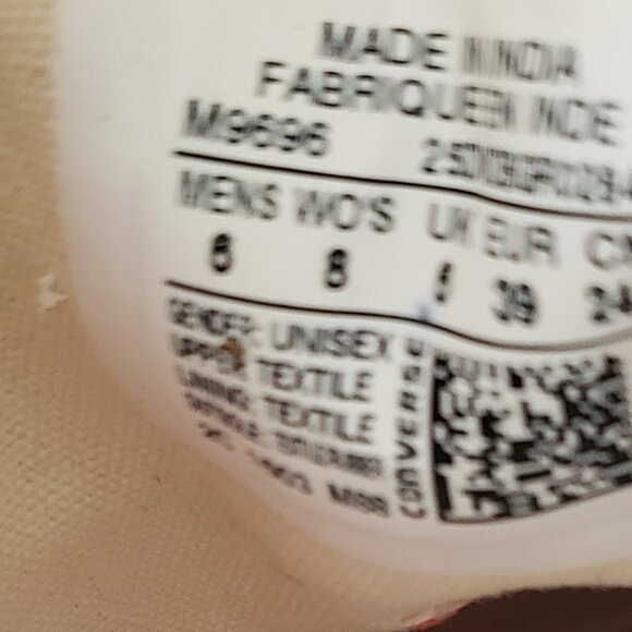 BNWoT CTAS Converse vintage old school OX M9696 Red (6M - 8W) KICKS - Picture 5 of 8